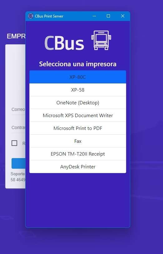 programa servidor de impresiones