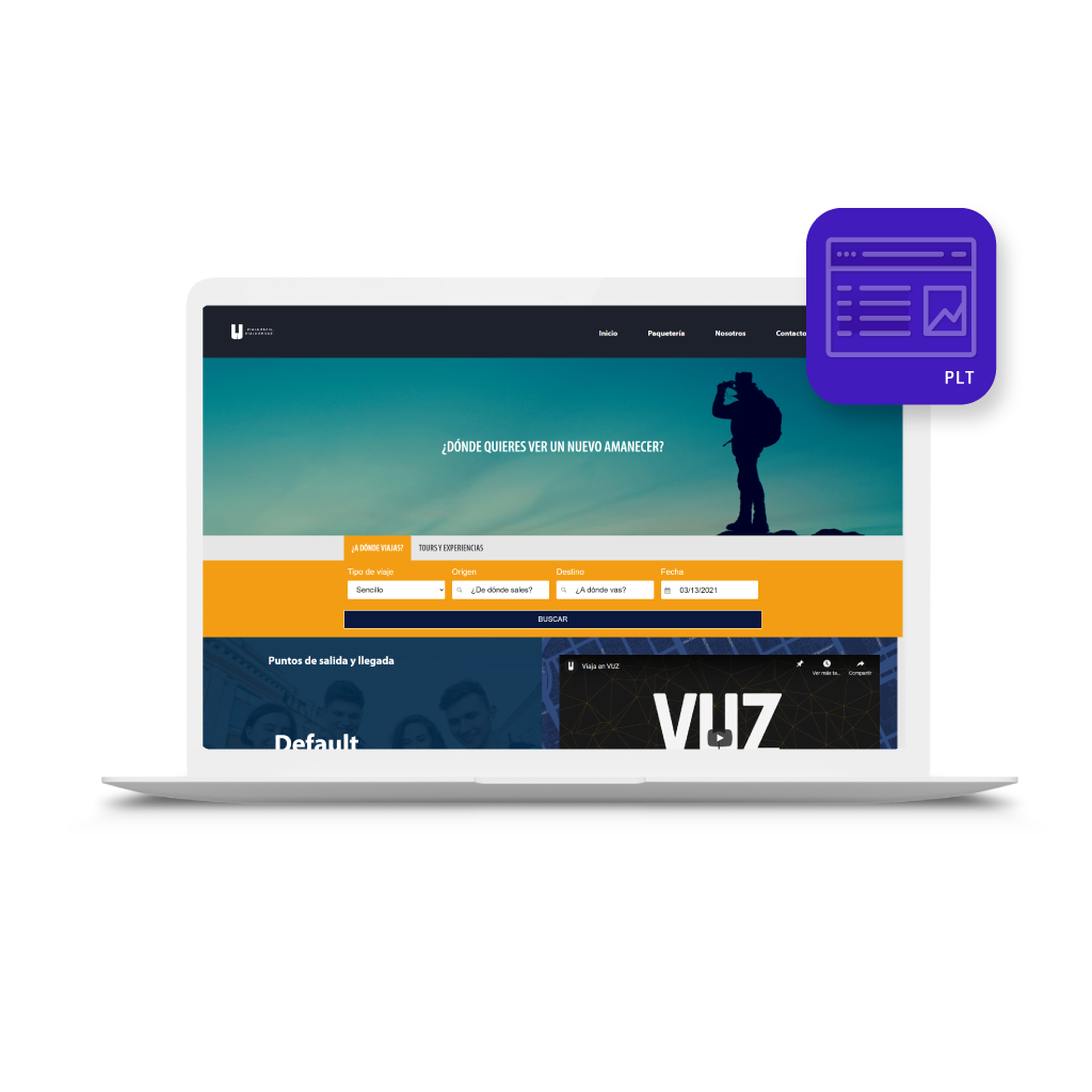 Sitio web para venta online de boletos