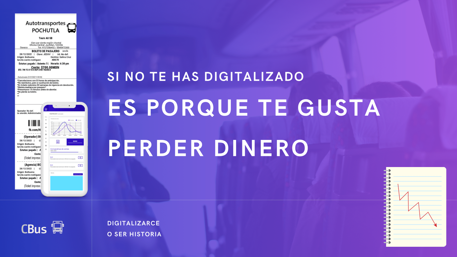 Si no te has digitalizado es porque te gusta perder dinero